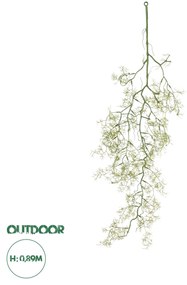 GloboStar® Artificial Garden EUCALYPTUS HANGING BRANCH 20409 Τεχνητό Διακοσμητικό Κρεμαστό Φυτό Ευκάλυπτος Υ89cm