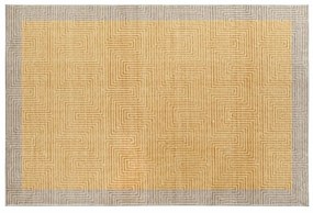 Χαλί DKD Home Decor Κίτρινο (160 x 230 x 0,7 cm)