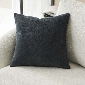 Διακοσμητική Μαξιλαροθήκη Βελουτέ (50x50) Gofis Home Nimbus Pearl Grey 447/42