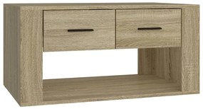 vidaXL Τραπεζάκι Σαλονιού Sonoma Δρυς 80x50x40 εκ. Επεξεργασμένο Ξύλο