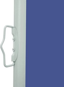 vidaXL Σκίαστρο Πλαϊνό Συρόμενο Μπλε 160 x 500 εκ.