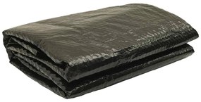 vidaXL Κάλυμμα Πισίνας Μαύρο 381 εκ. από Πολυαιθυλένιο