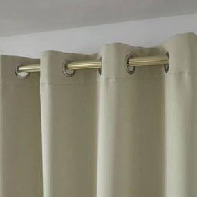 Beauty Home Ύφασμα κουρτίνας Blackout σκίασης Ideal Art 8400  Ύφασμα Φ280 Μπεζ