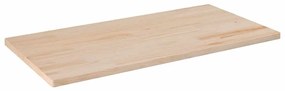 vidaXL Επιφάνεια Τραπεζιού Ορθογ. 110x55x2,5 εκ. από Μασίφ Ξύλο Πεύκου