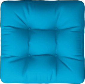 vidaXL Μαξιλάρι Παλέτας Μπλε 60 x 60 x 12 εκ. Υφασμάτινο
