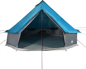 vidaXL Σκηνή Οικογενειακή Tipi 10 Ατόμων Αδιάβροχη Μπλε