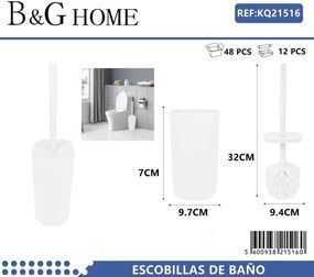 Βουρτσάκι τουαλέτας - Πιγκάλ - White - 21516