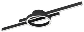 Φωτιστικό Οροφής Eglo 900953 AMANDOLO Μαύρο Ματ (Black Mat) 2700K - 6500K