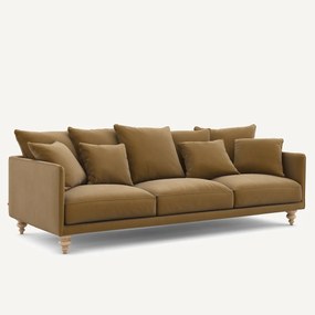 Καναπές από λινό βέλουδο, Lazare