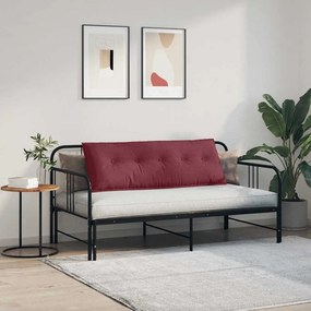 vidaXL Μαξιλάρι Πλάτης Κόκκινο 140 x 19 x 50 εκ ύφασμα