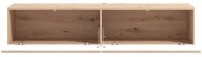 Έπιπλο τηλεόρασης ROYAN 154 2K2V Artisan Oak 154x42x32εκ 154x42x32 εκ.