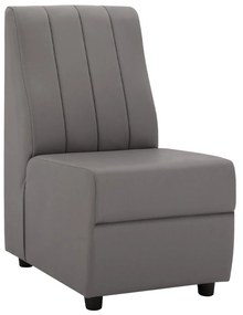 Πολυθρόνα LANDON C3162.10 με PU Γκρί 51x66x93Υ εκ. 51x66x93 εκ.