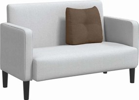 vidaXL Μαξιλάρι Πλάτης Καφέ 45 x 24 x 50 εκ ύφασμα