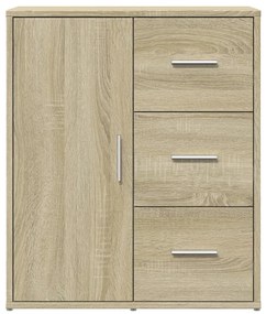 vidaXL Βοηθητικό Ντουλάπι Sonoma Δρυς 60x31x70 εκ. Επεξεργασμένο Ξύλο