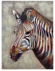 ΠΙΝΑΚΑΣ ΖΕΒΡΑ ΣΕ ΚΑΜΒΑ ΜΕ ΞΥΛΙΝΟ ΠΛΑΙΣΙΟ 60*2.3*80