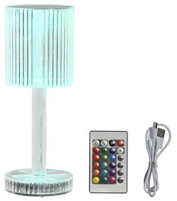 Επιτραπέζιο Φωτιστικό Home ESPRIT 8,5 x 8,5 x 23,5 cm