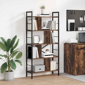 vidaXL Ράφι Βιβλίων 9 επιπέδων 75 x 30 x 156 εκ. Επεξεργασμένο Ξύλο