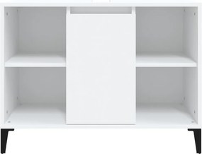 vidaXL Ντουλάπι Νιπτήρα Λευκό 80 x 33 x 60 εκ. Επεξεργασμένο Ξύλο