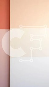 Intra Συλλεκτικό Ξύλινο Παζλ Plywood  4mm - Κομψό ροζ, μπεζ και λευκό φόντο τοίχου Σε Ξύλινο Κουτί - Διαστάσεις Puzzle: 10x10 cm – 25 κομμάτια