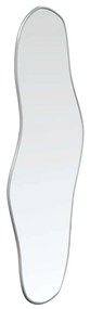 vidaXL Καθρέφτης Τοίχου Ασημί 70x30 εκ.