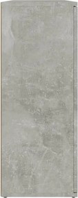 vidaXL Ντουλάπι Γκρι Σκυροδέματος 91x29,5x75 εκ. Επεξεργασμένο Ξύλο