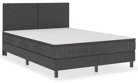 Πλαίσιο Κρεβατιού Boxspring Γκρι 160 x 200 εκ. Υφασμάτινο - Γκρι