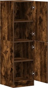 vidaXL Ντουλάπι Κουζίνας Καπνιστή Δρυς 38x41,5x131,5 εκ. Επεξεργ. Ξύλο