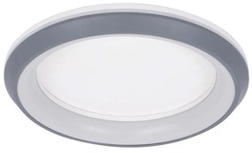 Φωτιστικό Οροφής - Πλαφονιέρα Melina 61042 Led 55W Φ48cm Anthracite GloboStar Πλαστικό