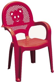 Siesta Παιδική Καρέκλα Panda Με Μπράτσα Κόκκινη (15358)