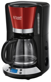 Russell Hobbs 24031-56 Προγραμματιζόμενη Καφετιέρα Φίλτρου 1100W 1.25 lt, Red