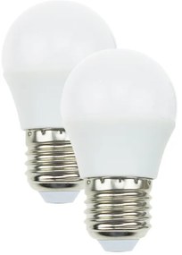 LED BALL E27 230V 7W 3000K 220° 520Lm Ra80 DUO PACK ACA G45727WWP