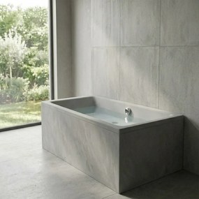 Acrilan Evita 190x90 - Ευθύγραμμη Ακρυλική Μπανιέρα - Velour Beige, Maxxcoat