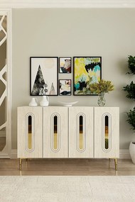 Console Rany 120 - White, Travertine, Gold White
Travertine
Gold