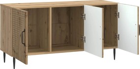 vidaXL Ντουλάπι TV 99 x 34,5 x 50 εκ. Artisan Δρυς Επεξεργασμένο Ξύλο