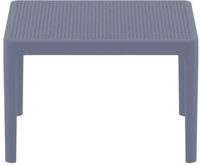 ΤΡΑΠΕΖΙ ΠΟΛ/ΝΙΟΥ 50Χ60Χ40εκ. DARK GREY