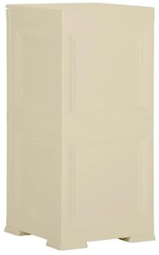 vidaXL Πλαστικό Ντουλάπι Angora Λευκό 40 x 43 x 85,5εκ με Σχέδιο Ξύλου