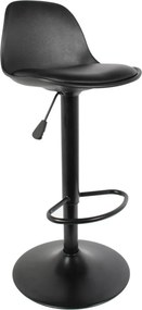 ΚΑΡΈΚΛΕΣ &amp; ΠΟΛΥΘΡΌΝΕΣ ISAK BLACK BAR STOOL HD6215