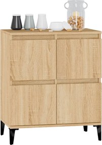 vidaXL Συρταριέρα Sonoma Δρυς 60x35x70 εκ. Επεξεργασμένο Ξύλο