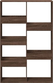 vidaXL Βιβλιοθήκη Καφέ Δρυς 100x33x155,5 εκ. από Επεξεργασμένο Ξύλο