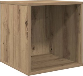 vidaXL Κουτί Άλμπουμ Βινυλίου Artisan Δρυς 37 x 36,5 x 38 εκ.