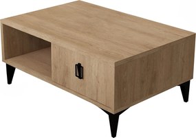 Τραπεζάκι Σαλονιού Sapphire Δρυς CREDO 90x60x15
