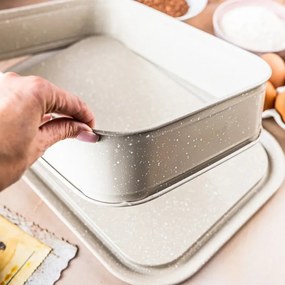 Kinghoff KH 1978, 39x29x7.5 cm, Μαρμάρινο φινίρισμα, Μπεζ