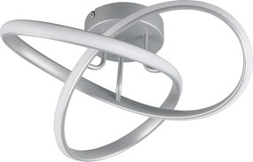 Φωτιστικό Πλαφονιέρα LED RL Meo Silver R62101187