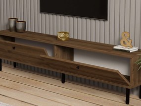 Έπιπλο Τηλεόρασης Καρυδί GRAPIN 160x25x37