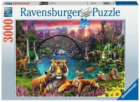Παζλ Ravensburger Tigers in the lagoon 3000 Τεμάχια
