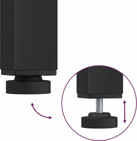 vidaXL τραπέζι Δρύς Sonoma 100 x 50 x 76,5 εκ.