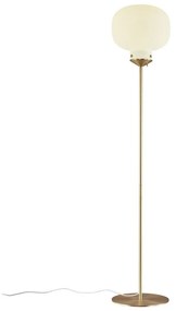 Φωτιστικό Δαπέδου Raito 30x150cm E27 White-Brass Dftp