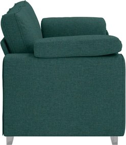 vidaXL Διθέσιος καναπές Σκούρο Πράσινο 180 cm ύφασμα