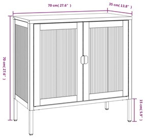 ΝΤΟΥΛΑΠΙ ΜΑΥΡΟ 70 X 35 X 70 ΕΚ. ΑΠΟ ΓΥΑΛΙ ΚΑΙ ΑΤΣΑΛΙ 353001