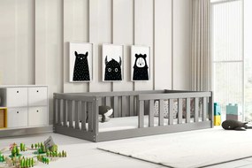 Κρεβάτι παιδικό Bellissimo-Graphite-80 x 160